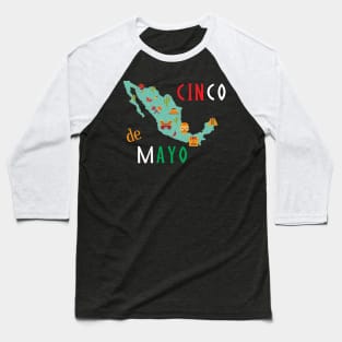 cinco de mayo mexicano Baseball T-Shirt